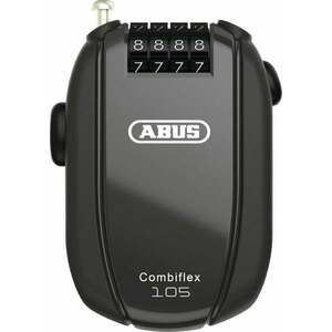 Abus Combiflex Rest 105 Black Cablu de oțel-Lacăt imagine