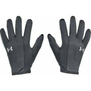 Under Armour Men's UA Storm Run Liner Gloves Pitch Gray/Pitch Gray/Black Reflective Mănuși pentru alergare imagine