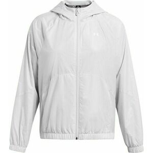 Under Armour Women's Sport Windbreaker Jacket Halo Gray/White L Geacă pentru alergare imagine