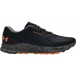 Under Armour Men's UA Bandit Trail 3 Black/Orange Blast 44 Pantofi de alergare pentru trail imagine