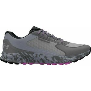 Under Armour Women's UA Bandit 3 Mod Gray/Titan Gray/Vivid Magenta 39 Pantofi de alergare pentru trail imagine