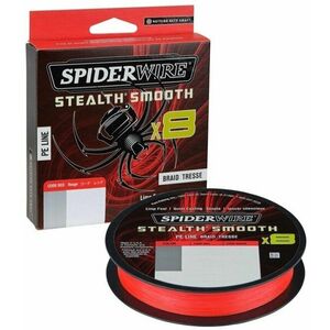 SpiderWire Stealth® Smooth8 x8 PE Braid Code Red 0, 07 mm 150 m 6 kg-13 lbs Linie împletită imagine