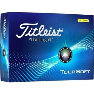 Titleist Tour Soft 2024 Yellow Minge de golf imagine