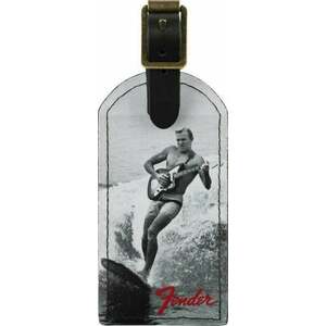 Fender Vintage Ad Luggage Tag Surfer imagine