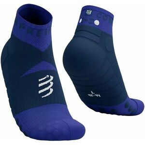 Compressport Ultra Trail Low Dazzling Blue/Dress Blues/White T1 Șosete pentru alergre imagine