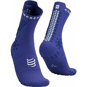 Compressport Pro Racing V4.0 Trail Dazzling Blue/Dress Blues/White T1 Șosete pentru alergre imagine