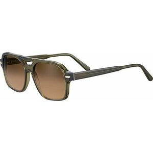 Serengeti Marco Shiny Crystal Dark Green/Mineral Polarized Drivers Gradient Ochelari de stil de viață imagine