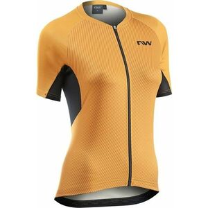 Northwave Force Evo Women Short Sleeve Tricou Ochre M imagine