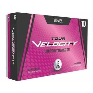 Wilson Staff Tour Velocity Womens Golf Balls White Minge de golf imagine