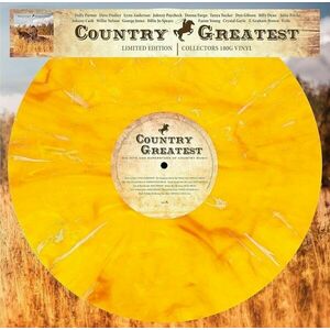 Various Artists - Country Greatest - Big Hits And Superstars Of Country Music (Limited Edition) (Yellow Marbled) (LP) imagine