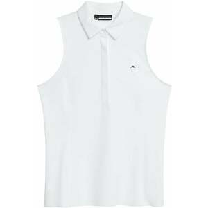 J.Lindeberg Dena Sleeveless White L Tricou polo imagine