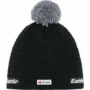 Eisbär Jamie Pompon SKA Beanie Black/Grey UNI Căciulă imagine