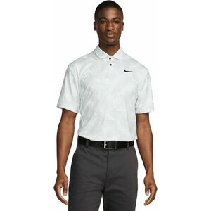 Nike Dri-Fit Tour Pine Print Mens Summit White/Black L Tricou polo imagine