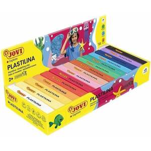 Jovi Plastilina Argilă de modelare pentru copii 15 Colours 15 x 150 g imagine