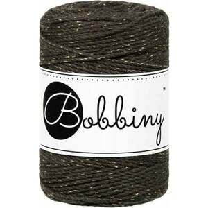 Bobbiny 3PLY Macrame Rope 1, 5 mm 100 m Golden Espresso Șnur imagine