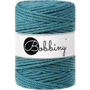 Bobbiny 3PLY Macrame Rope 5 mm 100 m Teal Șnur imagine