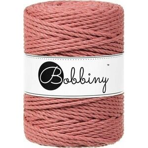 Bobbiny 3PLY Macrame Rope 5 mm 100 m Peony Șnur imagine