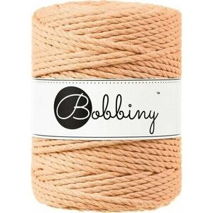 Bobbiny 3PLY Macrame Rope 5 mm 100 m Peach Fuzz Șnur imagine