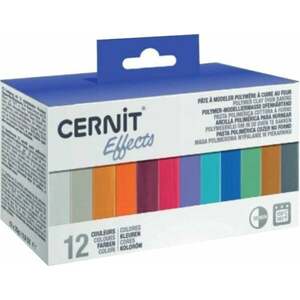 Cernit Polymer Clay Kit Pastă polimerică Efecte 12 x 25 g imagine