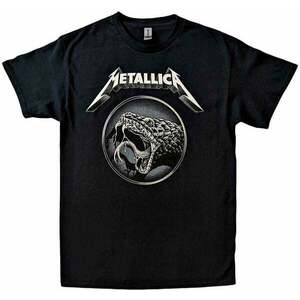 Metallica Tricou Black Album Poster Unisex Black S imagine