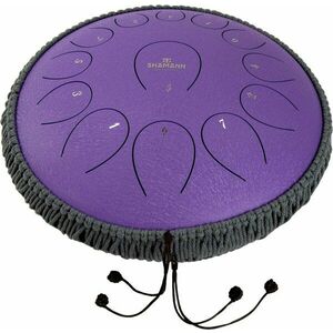 Shamann 14" 13 Notes C-Major Lavender Tongue Drum imagine