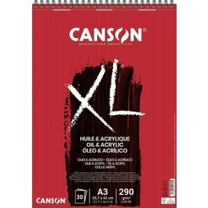 Canson Sp XL Huile Et Acrylique A3 290 g Carnete de Schițe imagine