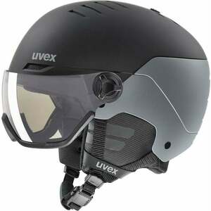 UVEX Wanted Visor Pro V Black/Silver Mat 54-58 cm Cască schi imagine