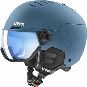 UVEX Wanted Visor Stone/Blue Mat 54-58 cm Cască schi imagine