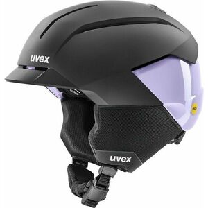 UVEX Levitate MIPS Black/Cool Lavender Mat 51-55 cm Cască schi imagine