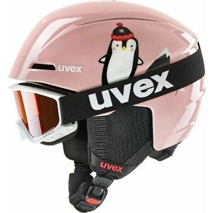 UVEX Viti Speedy Pro Set Pink Penguin 46-50 cm Cască schi imagine