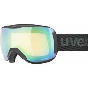 UVEX Downhill 2100 V Black Mat/Variomatic Mirror Green Ochelari pentru schi imagine