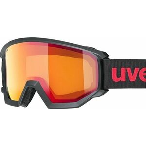 UVEX Athletic FM Black Mat/Mirror Red Ochelari pentru schi imagine