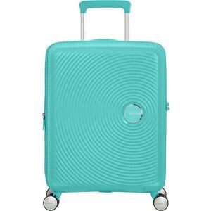 American Tourister Soundbox Spinner EXP 55/20 Cabin Poolside Blue 35, 5/41 L Bagaj imagine