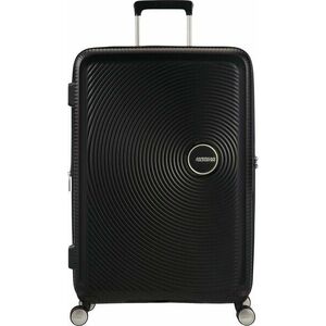 American Tourister Soundbox Spinner EXP 67/24 Medium Check-in Bass Black 71.5/81 L Bagaj imagine