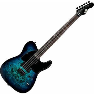 ESP LTD TE-200DX Blue Burst Chitară electrică imagine