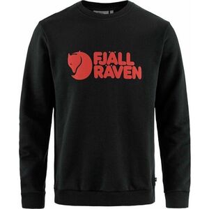 Fjällräven Logo Sweater M Black L Hanorace imagine