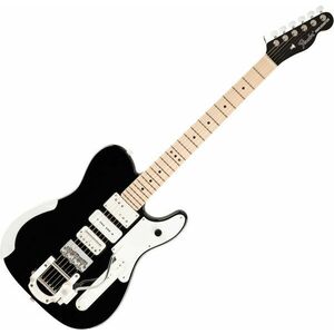 Fender Jack White Triplecaster MN Black Chitară electrică imagine