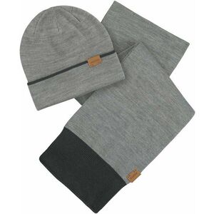 Musto Tipped Beanie & Scarf Gri One Size Căciulă imagine