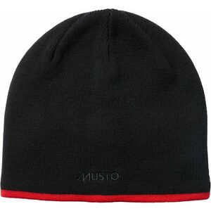 Musto Knitted Beanie Black One Size Căciulă imagine