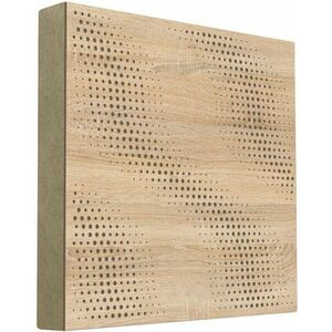 Mega Acoustic FiberPRO60 SineWave Sonoma Oak/Beige Panou absorbant din lemn imagine