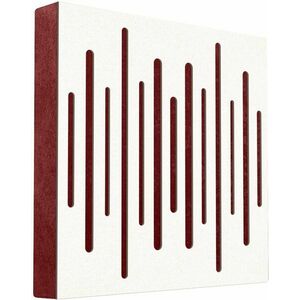 Mega Acoustic FiberPRO60 Spectrum White/Dark Red Panou absorbant din lemn imagine