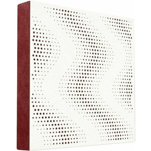 Mega Acoustic FiberPRO60 Sinus White/Dark Red Panou absorbant din lemn imagine