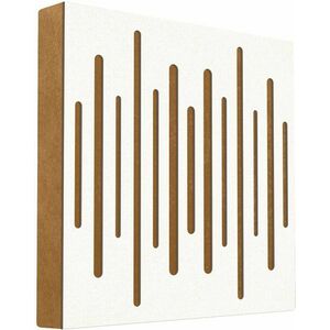 Mega Acoustic FiberPRO60 Spectrum White/Light Brown Panou absorbant din lemn imagine