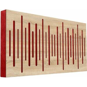 Mega Acoustic FiberPRO120 Spectrum Sonoma Oak/Red Panou absorbant din lemn imagine