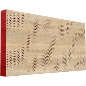 Mega Acoustic FiberPRO120 SineWave Sonoma Oak/Red Panou absorbant din lemn imagine