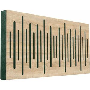 Mega Acoustic FiberPRO120 Spectrum Sonoma Oak/Green Panou absorbant din lemn imagine