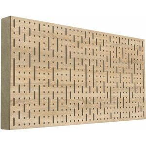 Mega Acoustic FiberPRO120 Binary Bean Sonoma Oak/Beige Panou absorbant din lemn imagine