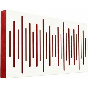 Mega Acoustic FiberPRO120 Spectrum Alb/Roșu Panou absorbant din lemn imagine