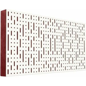 Mega Acoustic FiberPRO120 Binary Bean White/Dark Red Panou absorbant din lemn imagine