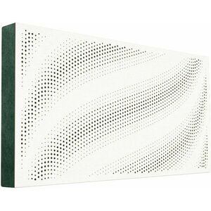 Mega Acoustic FiberPRO120 Tangens White/Green Panou absorbant din lemn imagine